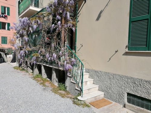 Il Giardino di Elettra - Monolocale 3 posti letto. Parcheggio gratuito. Genova.