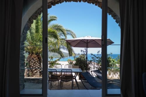 Citadelle Appartements Saint Florent - location appartements entiers, Corse, terrasse vue mer