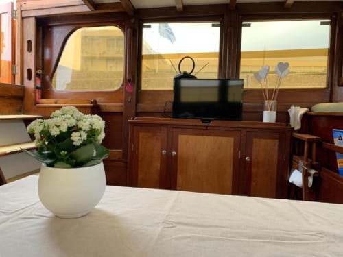Location bateau - unbateauadeauville - séjour insolite - week-end Normandie - Week-end romantique - cadeau anniversaire