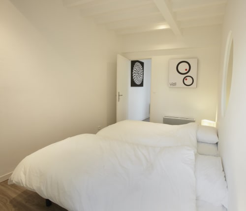 Gite gabrielle à Pourville : la chambre