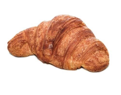 Golden croissant pastry at Maison Vaticana Guest House Rome breakfast