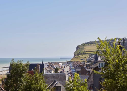 Villa Gabrielle à Pourville : vue sur la mer