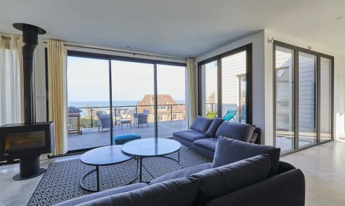 Villa Gabrielle à Pourville : le séjour
