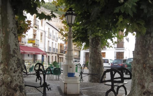 Veléz Blanco with its charming plaza.