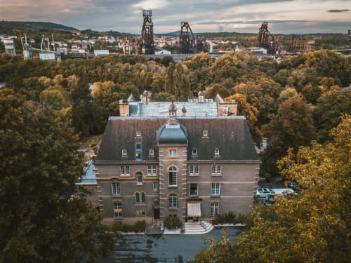 Ô Château vue du ciel