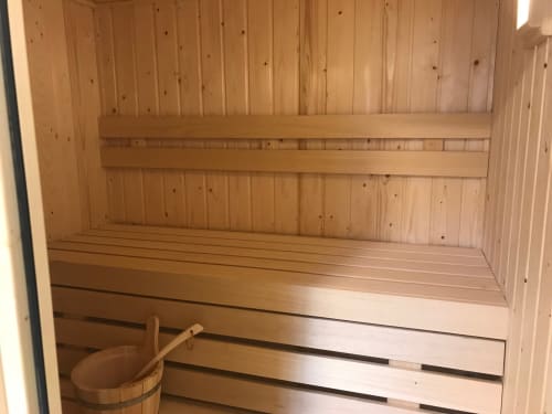 Sauna traditionnel 2-3 places à l'Auberge Ti'gousket à Guingamp