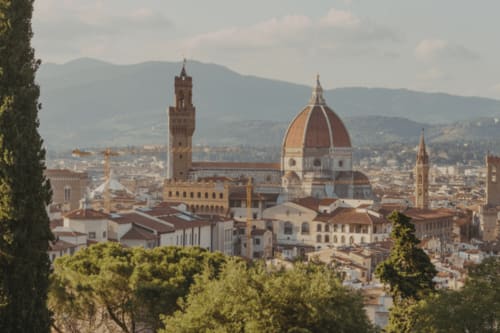 Vista su Firenze, Toscana - dintorni Visit Florentia Apartment, vicino al centro di Firenze.