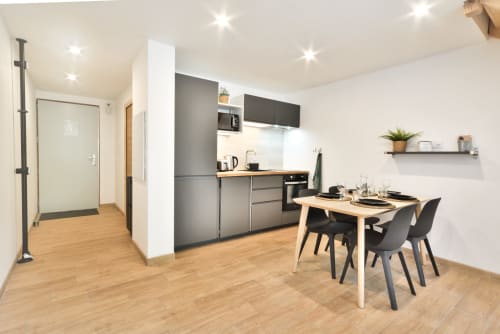 Mimizhome - Location Mimizan -  chambre lit double king-size - appartement proche Bordeaux - 