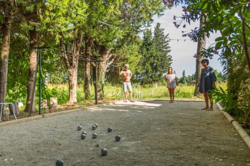 petanque court - bowls 