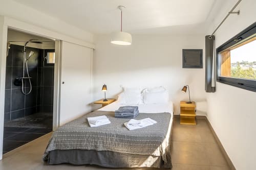 chambre double avec salade bain privative