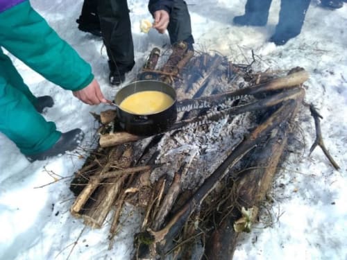 après l'effort une petite fondue
