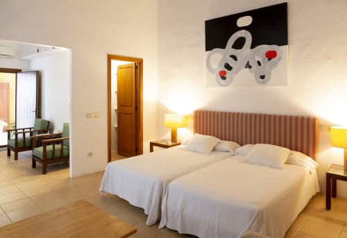 habitacion del hotel can moragues