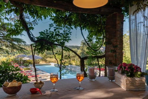Spritz, Pergola, Piscina, Montaione, Toscana