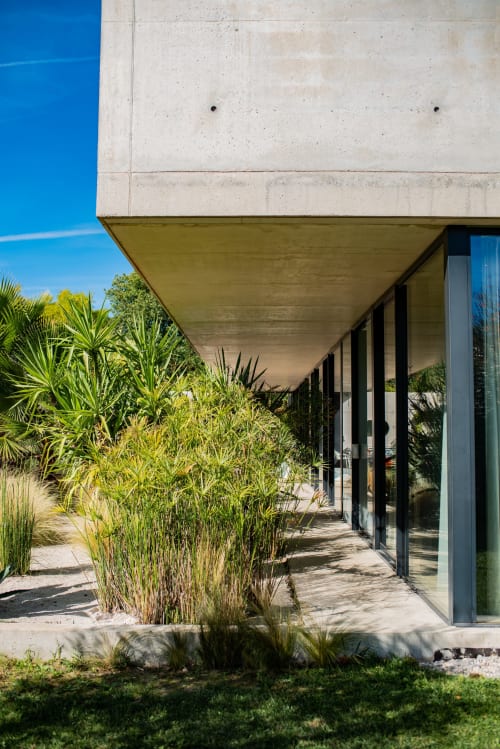 concret house