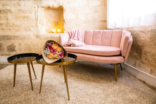 Suite romantique Vénusa avec jacuzzi privatif hypercentre de montpellier chambre avec bain à remous privatif place jean jaures Hérault