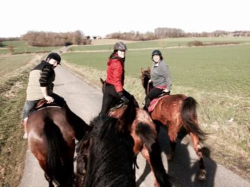 week-end ballade équitation nature famille 