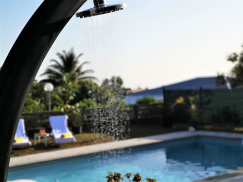 Villa avec piscine en Guadeloupe, vacances en famille