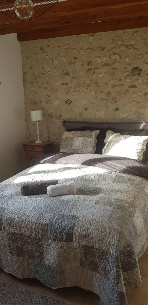 bedroom with bed 2 people very comfortable