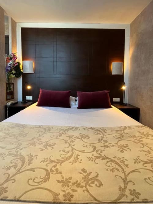 Hostellerie du Cheval Noir - chambre standard de 13 m² sur cour, vue ville, Moret sur Loing, France
