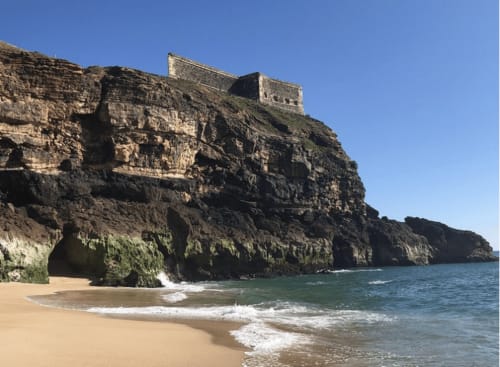 plage du Nord, Forte de São Miguel Arcanjo, Nazaré
