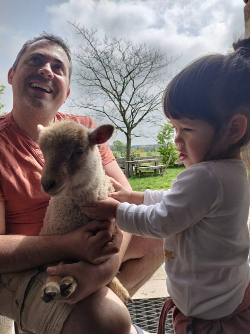 découverte animaux lodges un lit au pré à 1h15 du Futuroscope
