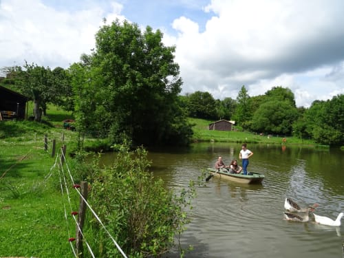 vacances de printemps avec activités pour les enfants Ecolodges Un lit au pré Vendée