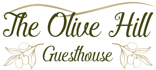 Logo Olive Hill Guesthouse in Batalha, Portugal.