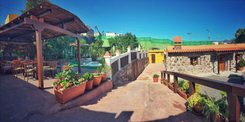 Panoramic view of the holiday accommodation F&C