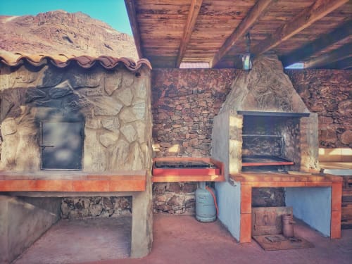 Barbecue at the F&C holiday accommodation
