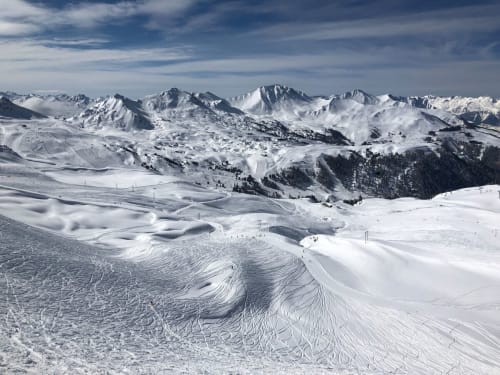 la plagne location vacances ski alpes françaises, vue panoramique, la plagne