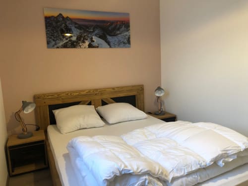 location saisonnière la plagne, chambre double, hôtel