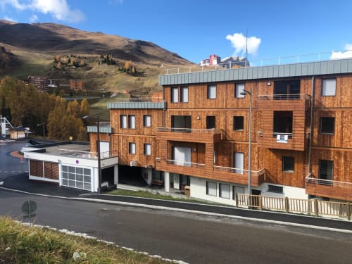 la plagne sports d'hiver alpes, résidence les lodges été