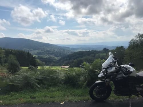 Biking in Auvergne