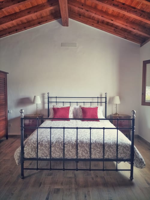 Double bed in Casa en La Ladera
