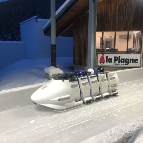 bobsleigh la plagne