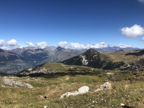 sommet la plagne