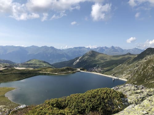 lac des blanchets la plagne