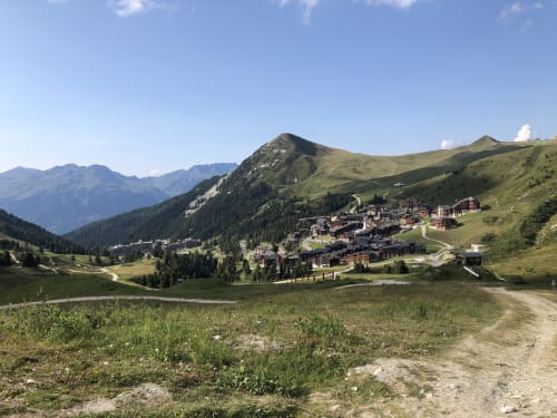 location belle plagne été