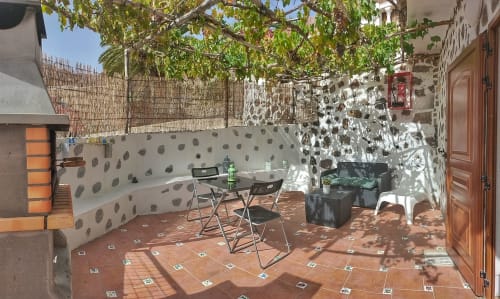 Outdoor terrace Casas Blancas Tasartico