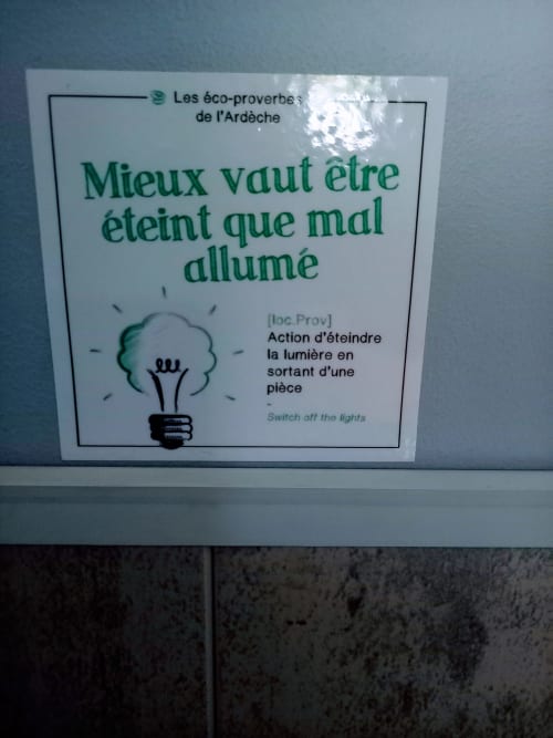 diminuons notre consommation d'énergie