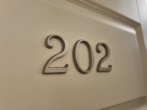 Room 202 door number at B&B Il Conservatorio, Naples - Superior Suite with garden view