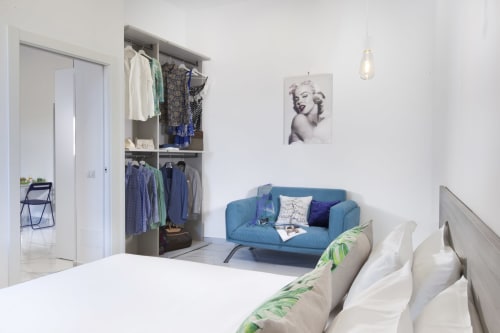 Apartment for 4 with bedroom, sofa bed in living room, kitchen, bathroom and balcony. Present TV, air conditioning and Wi-Fi - Piazza Tasso Relais in Sorrento, Campania.