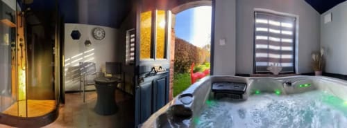 Chambres et table d'hôtes avec espace bien être SPA, SAUNA, FITNESS - AU REPOS DE LA LICORNE - GOMMEGNIES.