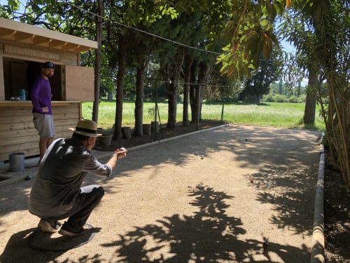 partie de pétanque