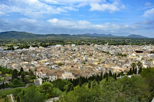 pueblo de artá vistas panorámicas