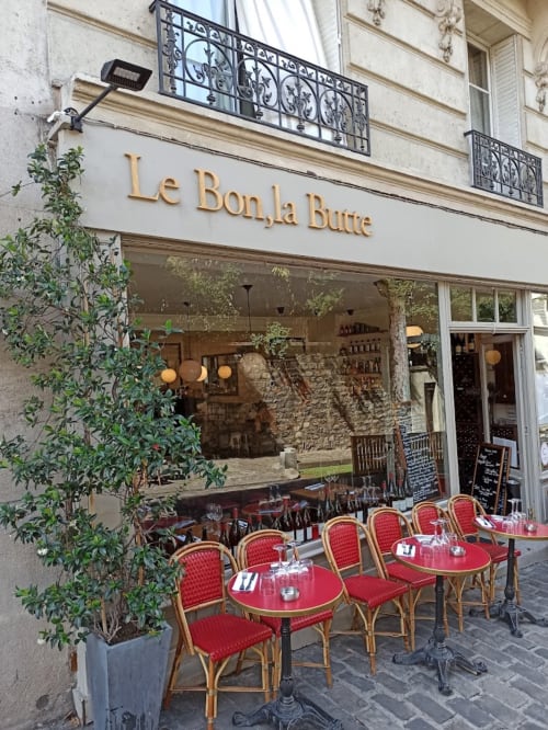 Le Bon La butte restaurant 
Montmartre Paris 18 