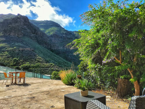 Outdoor terrace Casas Blancas Tasartico