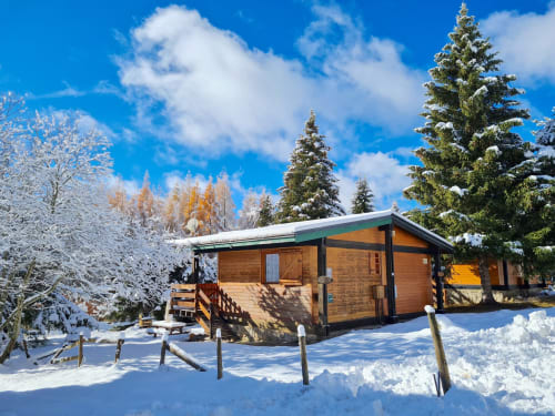 chalet la cora pied des pistes font romeu