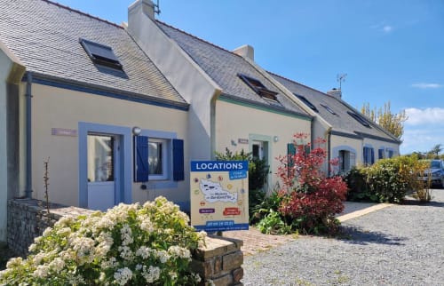Côté cour - Maison "Le Bugul" - 2 à 5 personnes - location vacances à Belle île en mer - les maisons de Kerdavid'île