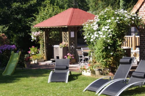 le jardin fleuri